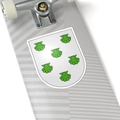 Blason Es famille Jabaritz Navarre (Spain) (Coat of Arms) STICKER Vinyl Kiss-Cut Decal - The Sticker Space