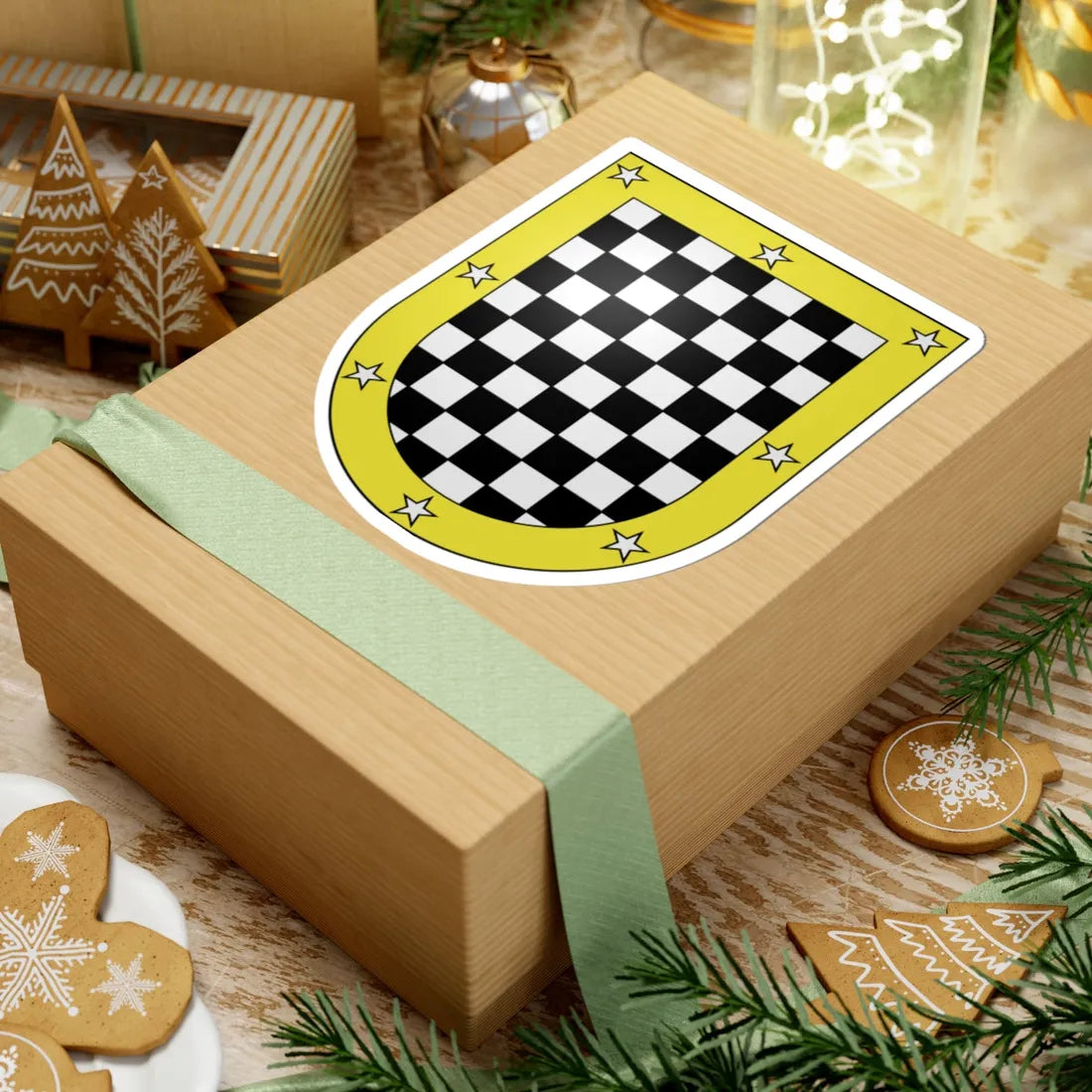 Blason Es famille Lapicea Baztan (Spain) (Coat of Arms) STICKER Vinyl Kiss-Cut Decal - The Sticker Space