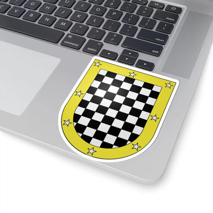 Blason Es famille Lapicea Baztan (Spain) (Coat of Arms) STICKER Vinyl Kiss-Cut Decal - The Sticker Space