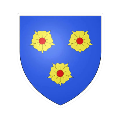 Blason Etienne de Cosington selon Gelre (England) (Coat of Arms) STICKER Vinyl Kiss-Cut Decal 2 Inch White - The Sticker Space