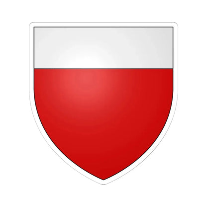 Blason Evenes Vintimille (Italy) (Coat of Arms) STICKER Vinyl Kiss-Cut Decal 6 Inch White - The Sticker Space