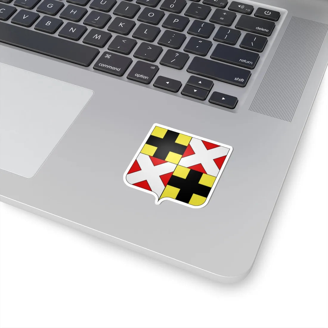Blason fam be Bruges-Gruuthuse (Belgium) (Coat of Arms) STICKER Vinyl Kiss-Cut Decal - The Sticker Space