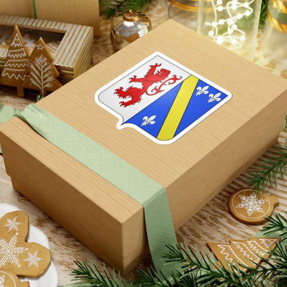 Blason fam belge Bouhon (Belgium) (Coat of Arms) STICKER Vinyl Kiss-Cut Decal - The Sticker Space