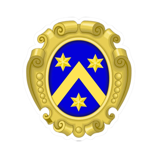 Blason fam it Firenze Santa Maria Novella (Italy) (Coat of Arms) STICKER Vinyl Kiss-Cut Decal 2 Inch White - The Sticker Space