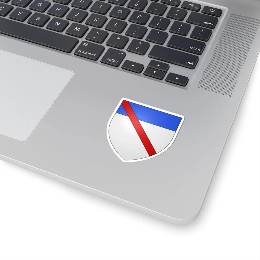 Blason fam it Saluzzo di Matone (Italy) (Coat of Arms) STICKER Vinyl Kiss-Cut Decal - The Sticker Space