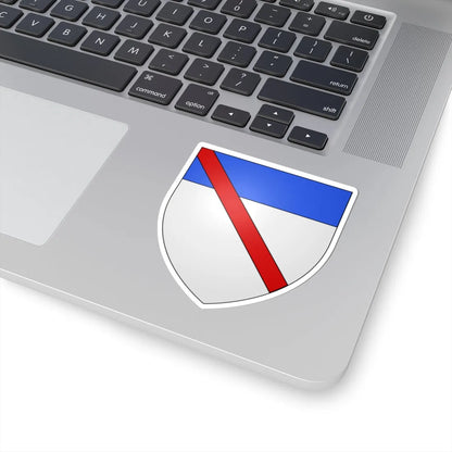 Blason fam it Saluzzo di Matone (Italy) (Coat of Arms) STICKER Vinyl Kiss-Cut Decal - The Sticker Space