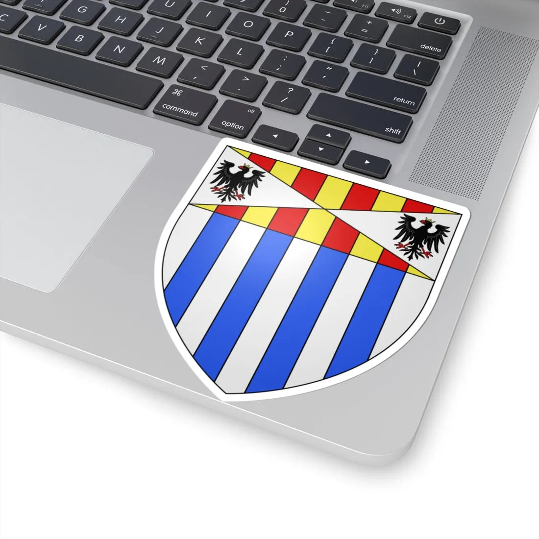 Blason famille Aymerich (Italy) (Coat of Arms) STICKER Vinyl Kiss-Cut Decal - The Sticker Space