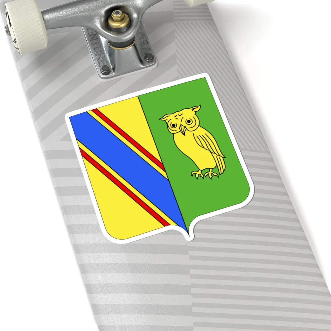 Blason famille be Ackerman (Belgium) (Coat of Arms) STICKER Vinyl Kiss-Cut Decal - The Sticker Space