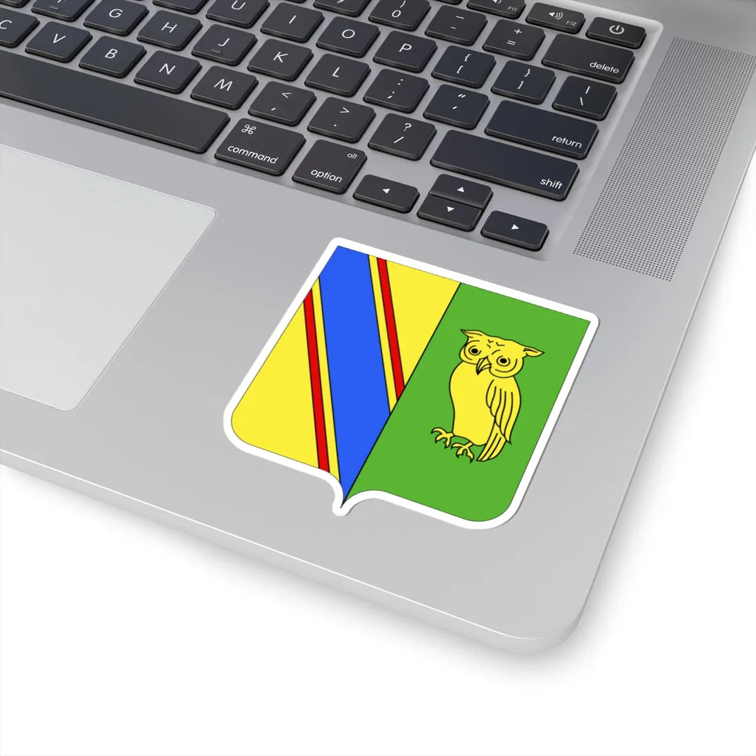 Blason famille be Ackerman (Belgium) (Coat of Arms) STICKER Vinyl Kiss-Cut Decal - The Sticker Space