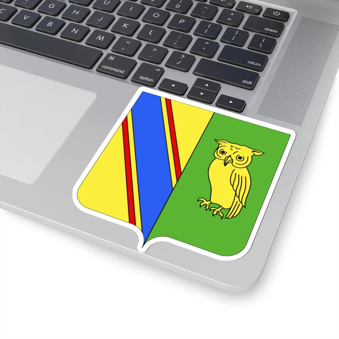 Blason famille be Ackerman (Belgium) (Coat of Arms) STICKER Vinyl Kiss-Cut Decal - The Sticker Space