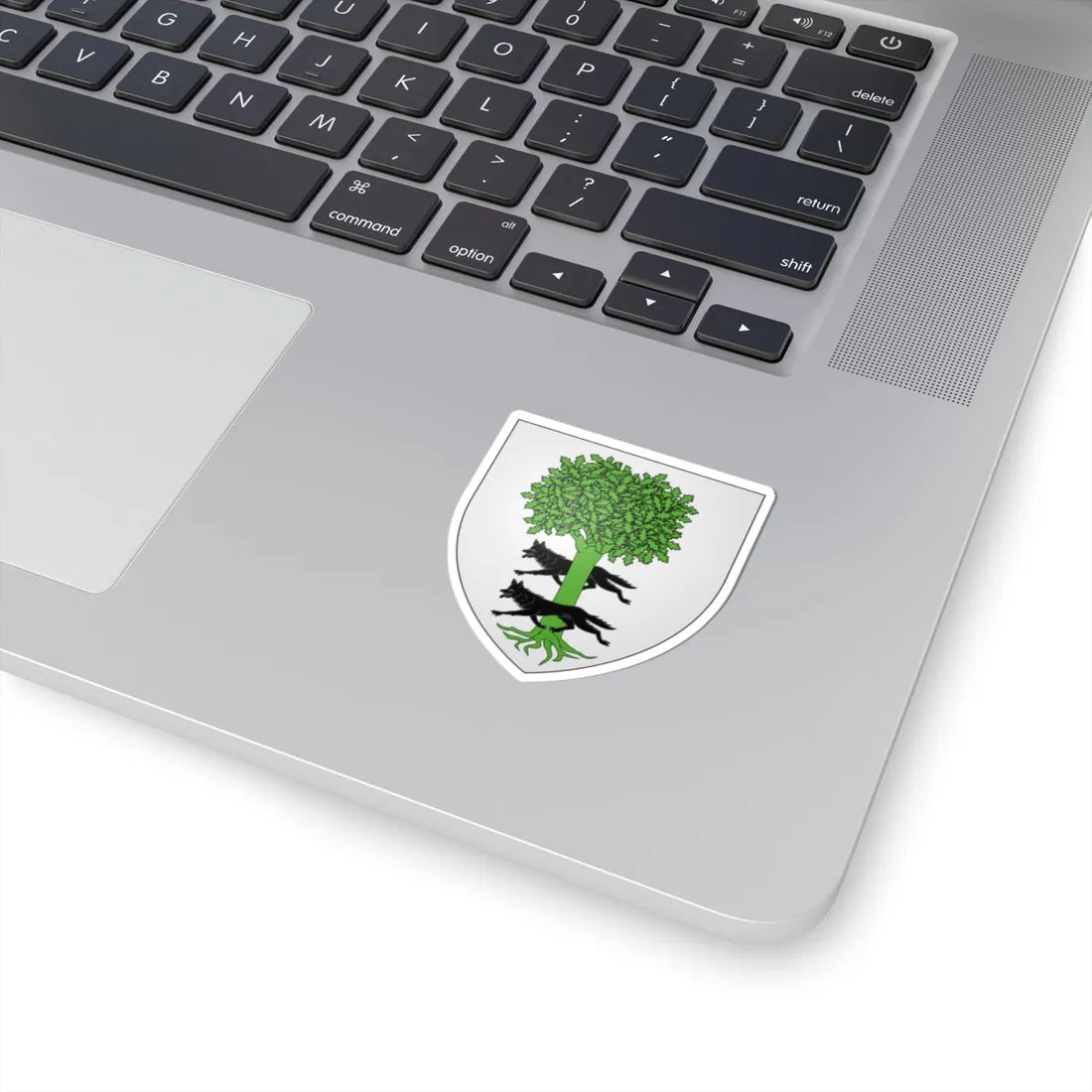 Blason famille be Arrazola de Oñate (Belgium) (Coat of Arms) STICKER Vinyl Kiss-Cut Decal - The Sticker Space
