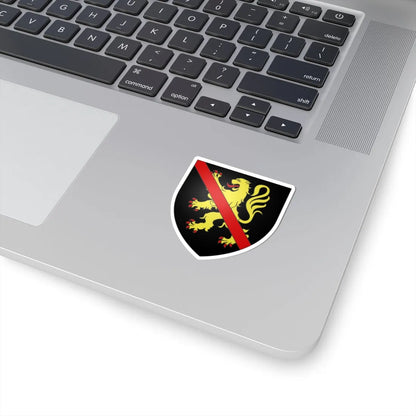 Blason famille be De Dongelberg (Belgium) (Coat of Arms) STICKER Vinyl Kiss-Cut Decal - The Sticker Space