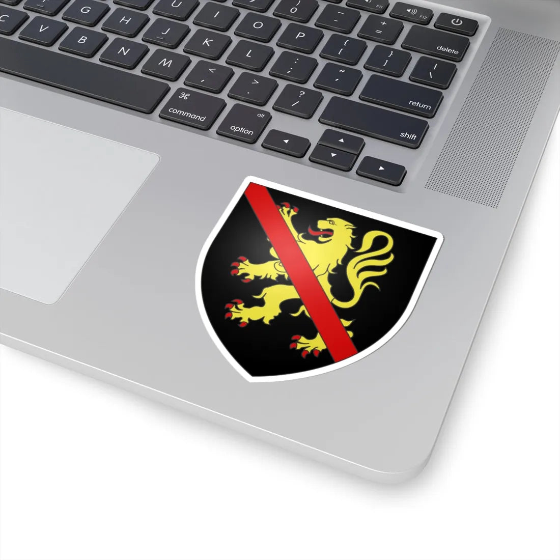 Blason famille be De Dongelberg (Belgium) (Coat of Arms) STICKER Vinyl Kiss-Cut Decal - The Sticker Space