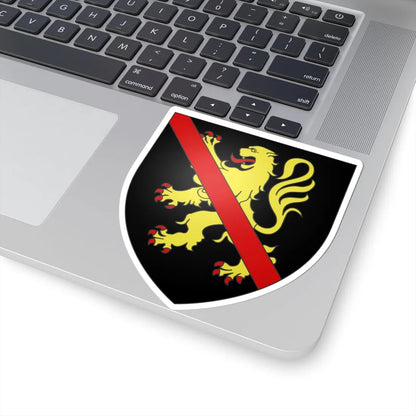 Blason famille be De Dongelberg (Belgium) (Coat of Arms) STICKER Vinyl Kiss-Cut Decal - The Sticker Space