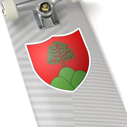 Blason famille ch Bucher (Switzerland) (Coat of Arms) STICKER Vinyl Kiss-Cut Decal - The Sticker Space