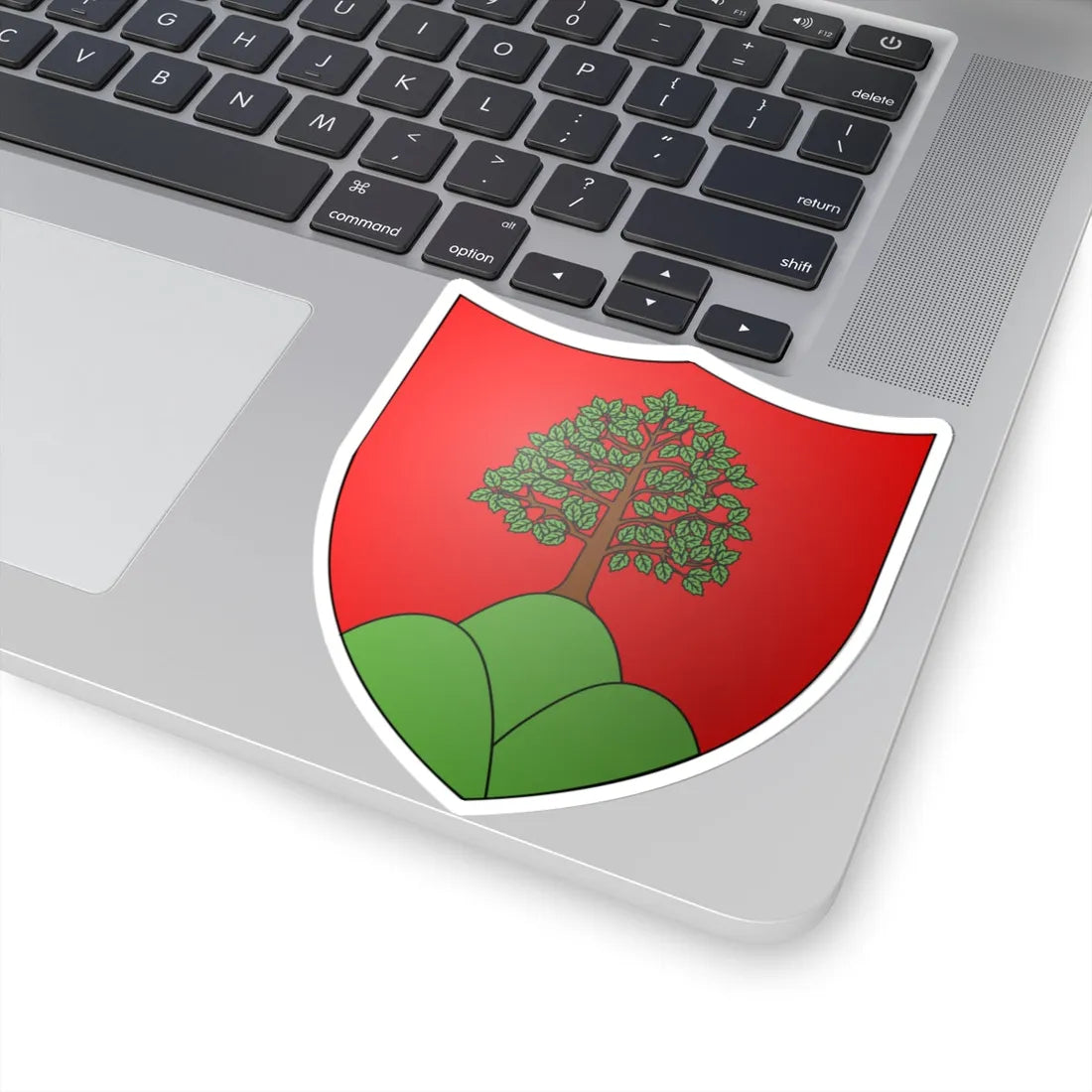Blason famille ch Bucher (Switzerland) (Coat of Arms) STICKER Vinyl Kiss-Cut Decal - The Sticker Space
