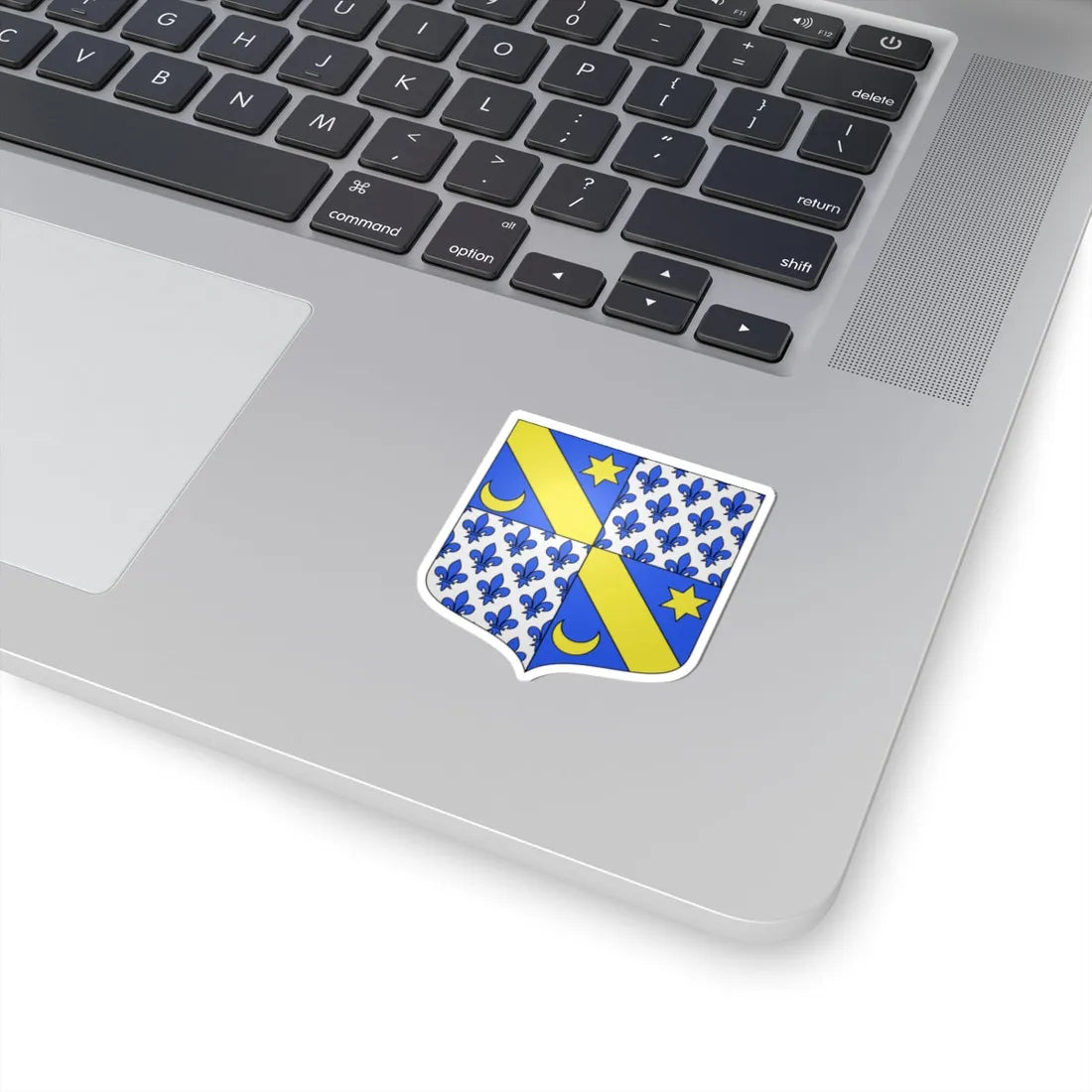 Blason famille de Benoist (Belgium) (Coat of Arms) STICKER Vinyl Kiss-Cut Decal - The Sticker Space