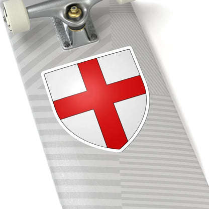 Blason famille de Bouchout (Belgium) (Coat of Arms) STICKER Vinyl Kiss-Cut Decal - The Sticker Space