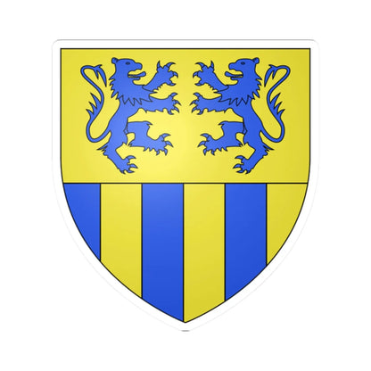 Blason famille de May (Switzerland) (Coat of Arms) STICKER Vinyl Kiss-Cut Decal 2 Inch White - The Sticker Space