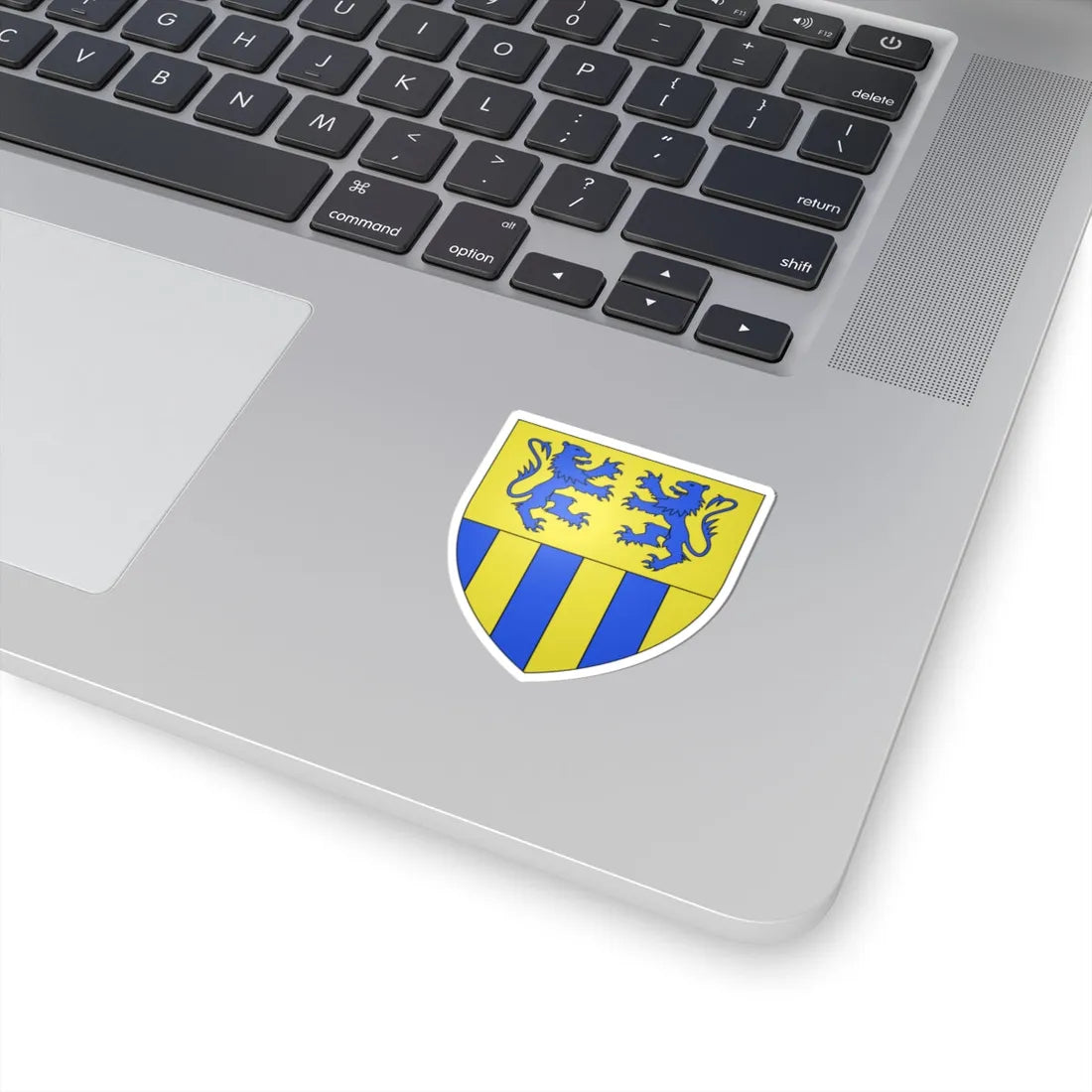 Blason famille de May (Switzerland) (Coat of Arms) STICKER Vinyl Kiss-Cut Decal - The Sticker Space