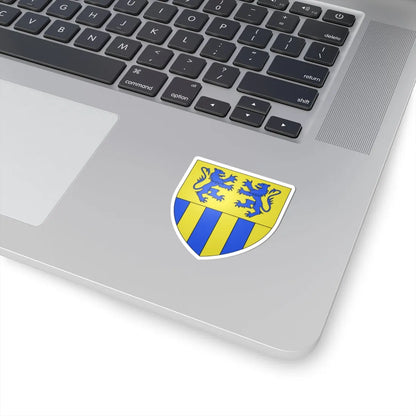Blason famille de May (Switzerland) (Coat of Arms) STICKER Vinyl Kiss-Cut Decal - The Sticker Space
