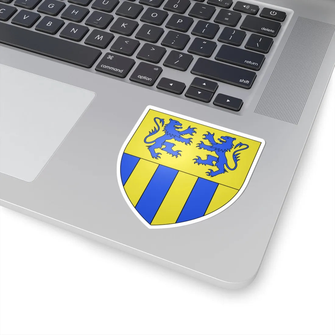Blason famille de May (Switzerland) (Coat of Arms) STICKER Vinyl Kiss-Cut Decal - The Sticker Space