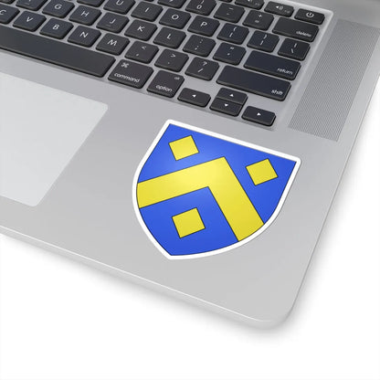Blason famille de Tezzi (Italy) (Coat of Arms) STICKER Vinyl Kiss-Cut Decal - The Sticker Space