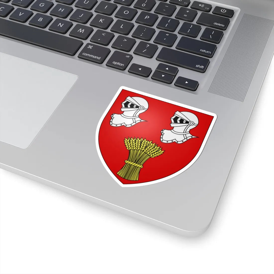 Blason famille en Cholmondeley (England) (Coat of Arms) STICKER Vinyl Kiss-Cut Decal - The Sticker Space