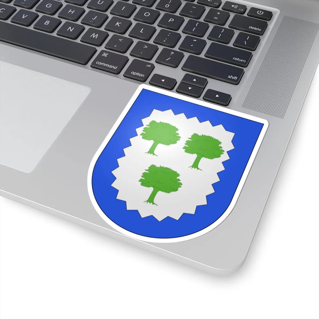 Blason famille es Abadiano (Spain) (Coat of Arms) STICKER Vinyl Kiss-Cut Decal - The Sticker Space