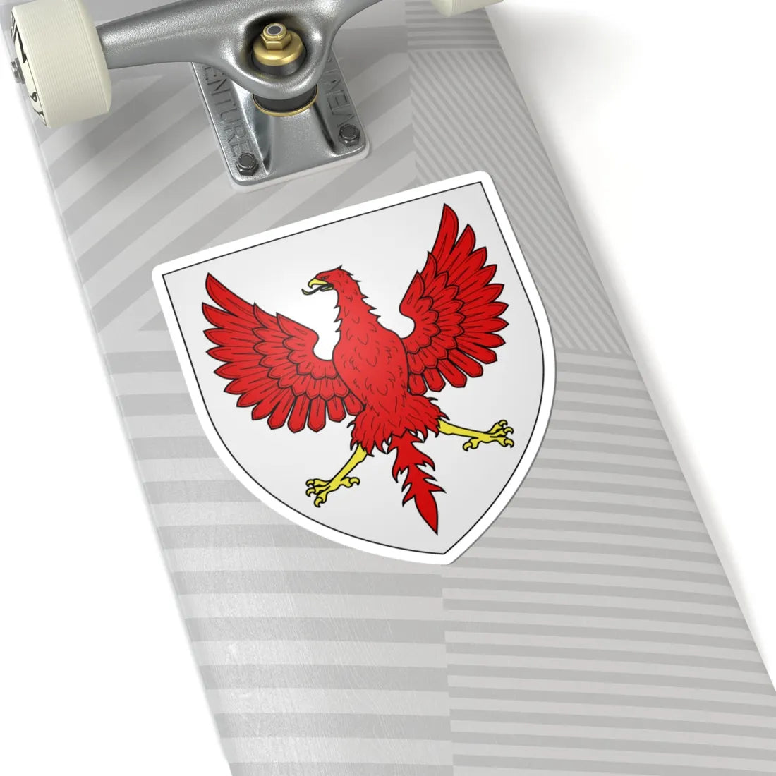 Blason famille fr Abbé (France) (Coat of Arms) STICKER Vinyl Kiss-Cut Decal - The Sticker Space