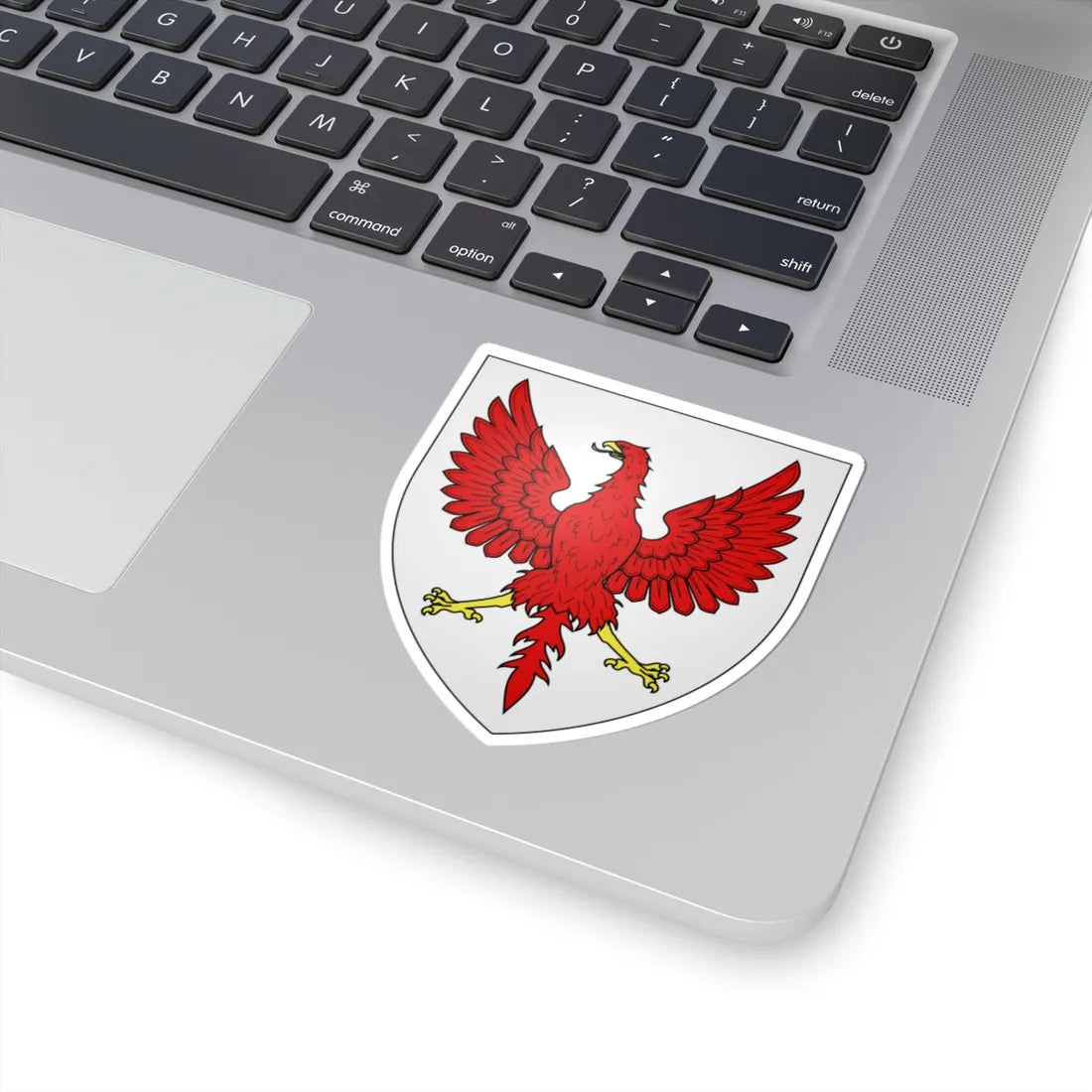 Blason famille fr Abbé (France) (Coat of Arms) STICKER Vinyl Kiss-Cut Decal - The Sticker Space