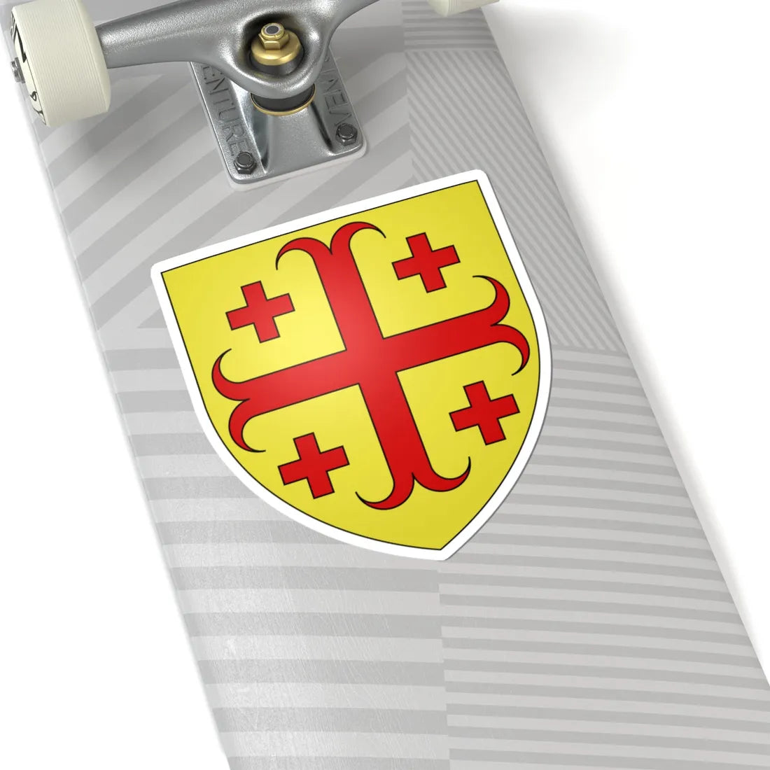 Blason famille fr Abdis (France) (Coat of Arms) STICKER Vinyl Kiss-Cut Decal - The Sticker Space