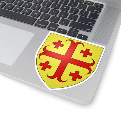 Blason famille fr Abdis (France) (Coat of Arms) STICKER Vinyl Kiss-Cut Decal - The Sticker Space