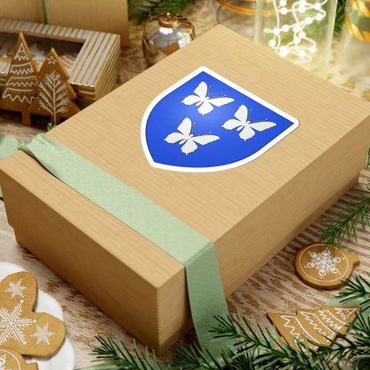 Blason Famille FR Abillon (France) (Coat of Arms) STICKER Vinyl Kiss-Cut Decal - The Sticker Space