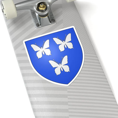 Blason Famille FR Abillon (France) (Coat of Arms) STICKER Vinyl Kiss-Cut Decal - The Sticker Space