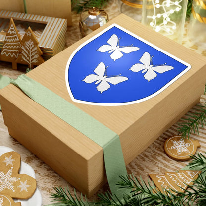 Blason Famille FR Abillon (France) (Coat of Arms) STICKER Vinyl Kiss-Cut Decal - The Sticker Space