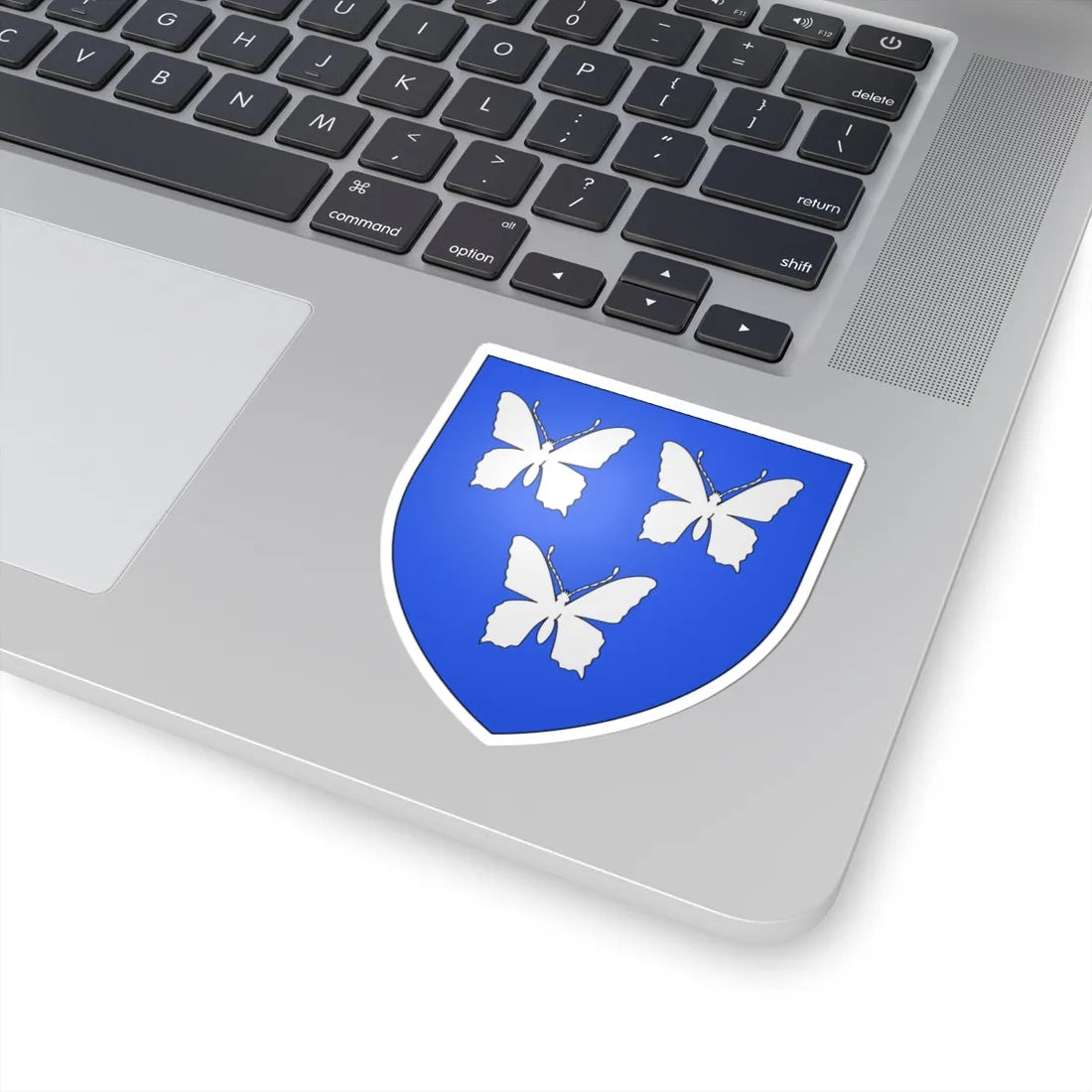 Blason Famille FR Abillon (France) (Coat of Arms) STICKER Vinyl Kiss-Cut Decal - The Sticker Space