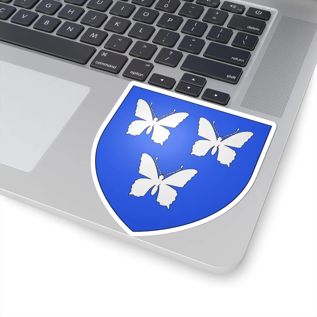 Blason Famille FR Abillon (France) (Coat of Arms) STICKER Vinyl Kiss-Cut Decal - The Sticker Space