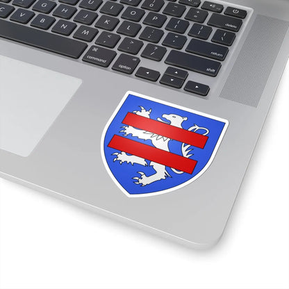 Blason famille fr Achard (France) (Coat of Arms) STICKER Vinyl Kiss-Cut Decal - The Sticker Space