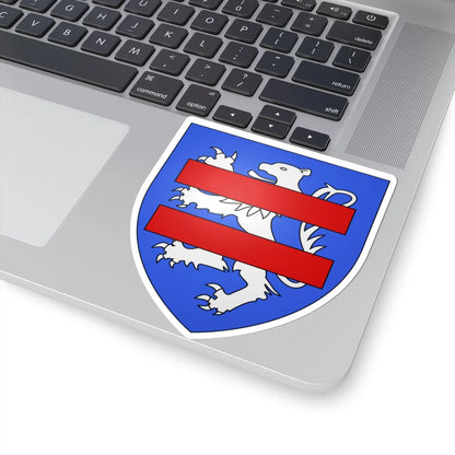 Blason famille fr Achard (France) (Coat of Arms) STICKER Vinyl Kiss-Cut Decal - The Sticker Space
