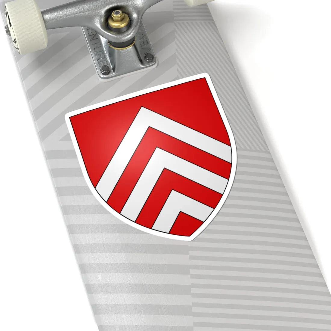 Blason famille fr ACHY (France) (Coat of Arms) STICKER Vinyl Kiss-Cut Decal - The Sticker Space