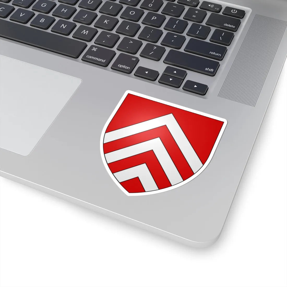 Blason famille fr ACHY (France) (Coat of Arms) STICKER Vinyl Kiss-Cut Decal - The Sticker Space