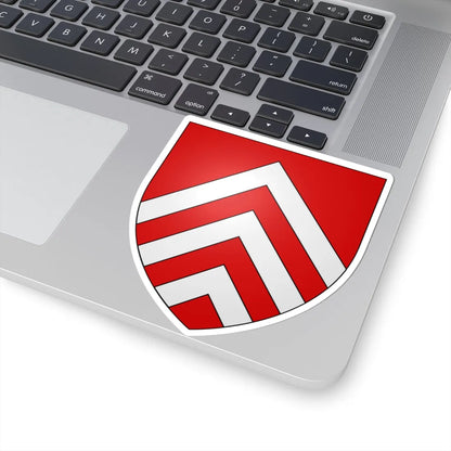 Blason famille fr ACHY (France) (Coat of Arms) STICKER Vinyl Kiss-Cut Decal - The Sticker Space