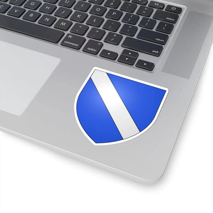 Blason famille fr Acre (France) (Coat of Arms) STICKER Vinyl Kiss-Cut Decal - The Sticker Space