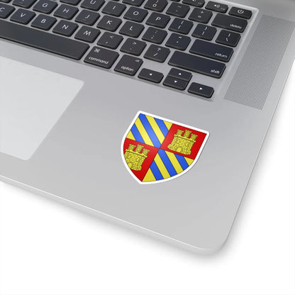 Blason famille fr Adhémar de Grignan (France) (Coat of Arms) STICKER Vinyl Kiss-Cut Decal - The Sticker Space