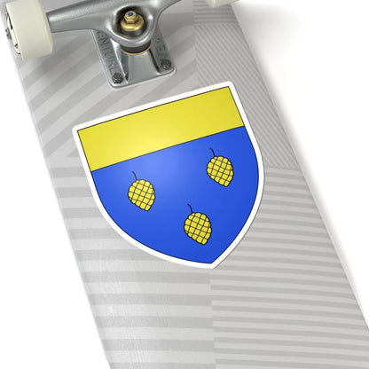 Blason famille fr Albignac (France) (Coat of Arms) STICKER Vinyl Kiss-Cut Decal - The Sticker Space