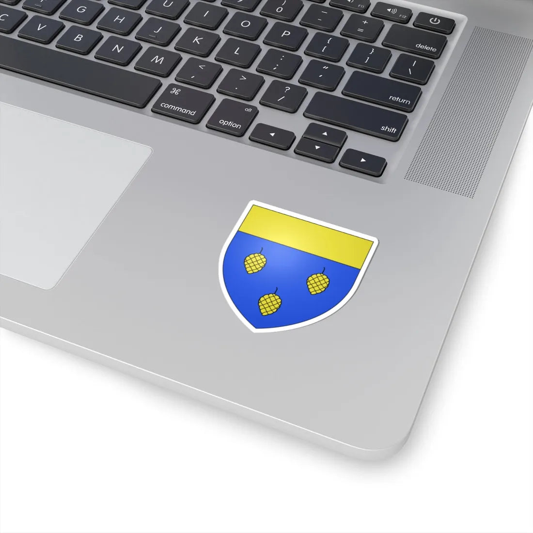 Blason famille fr Albignac (France) (Coat of Arms) STICKER Vinyl Kiss-Cut Decal - The Sticker Space