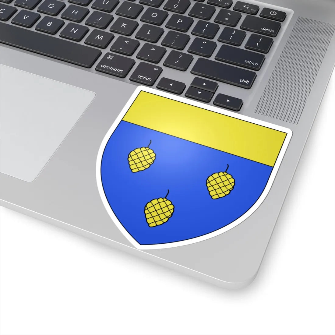 Blason famille fr Albignac (France) (Coat of Arms) STICKER Vinyl Kiss-Cut Decal - The Sticker Space