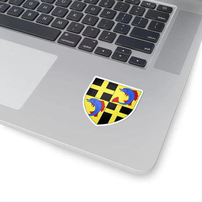 Blason famille fr Albon Restauration (France) (Coat of Arms) STICKER Vinyl Kiss-Cut Decal - The Sticker Space