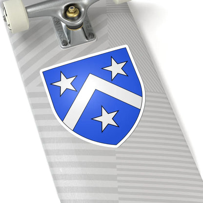 Blason famille fr Alixand Nivernais (France) (Coat of Arms) STICKER Vinyl Kiss-Cut Decal - The Sticker Space